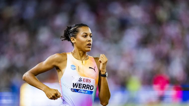Auch beim Diamond-League-Final in Brüssel gilt: Alle Augen sind auf Audrey Werro gerichtet