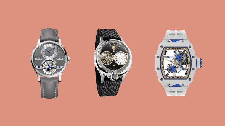 Une sélection de montres «tourbillonnantes»