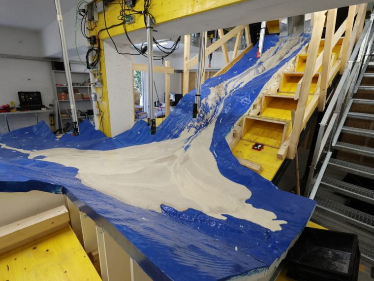 SLF simuliert Bergstürze an einem 3D-Modell von Blatten VS
