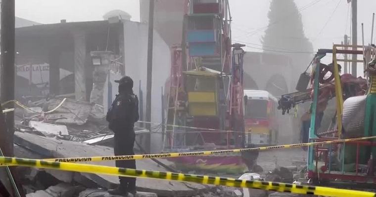 Zahlreiche Tote Feuerwerk explodiert bei Gottesdienst in Mexiko 1:06 Min.