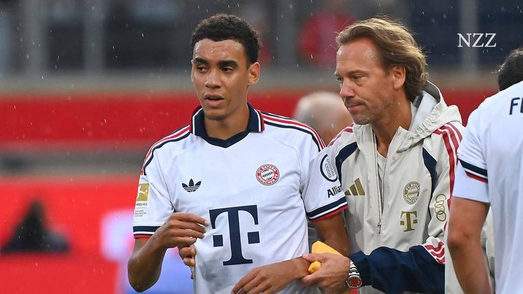 Jamal Musiala sollte zur Weltmarke im Fussball aufgebaut werden – nun ist seine Zukunft ungewiss